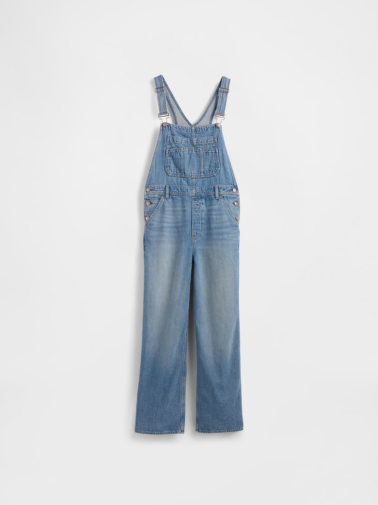 Loose Overalls - Medium wash