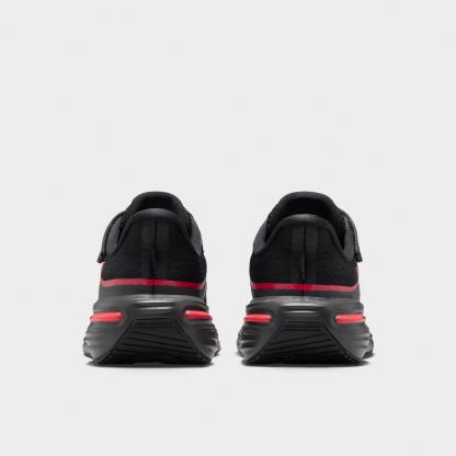 Little Kids' Nithtke Winflo 12 Road Running Shoes - Black/Red Orbit/Dark Smoke Grey/Black - Back view