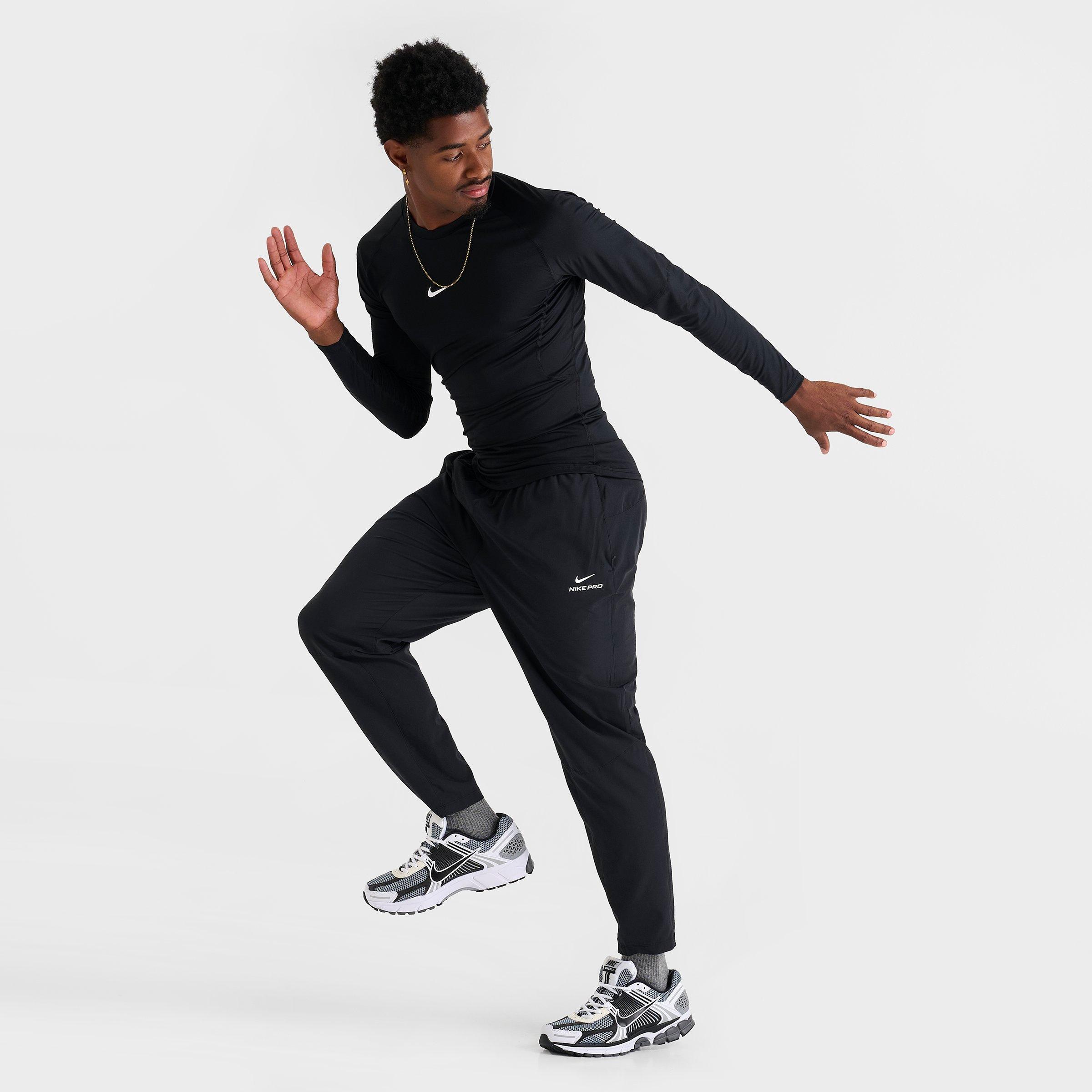 Men's Nithtke Pro Dri-FIT Training Pants - Black/White