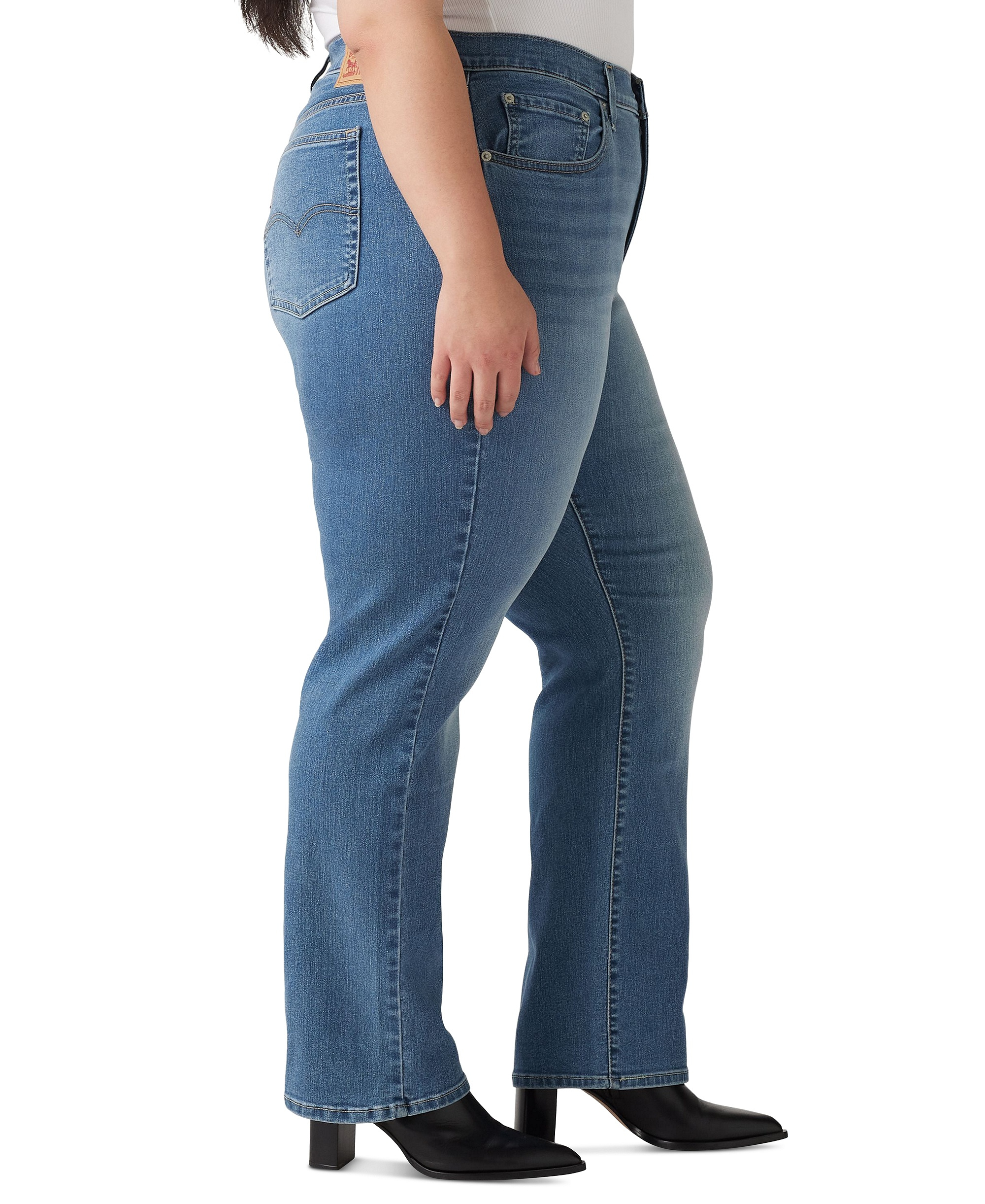 Levi's Women's 724 Straight-Leg Jeans - Eternal Indigo Mid