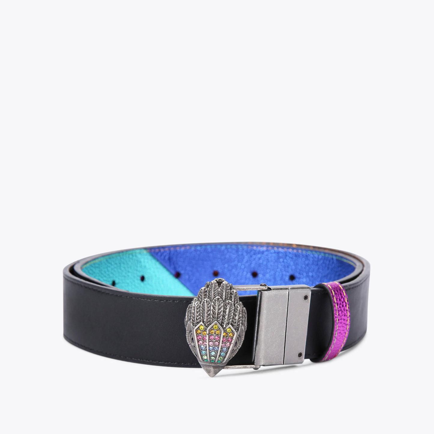 Kurt Geiger London Reversible Eagle Belt - Multi Colored - view 3