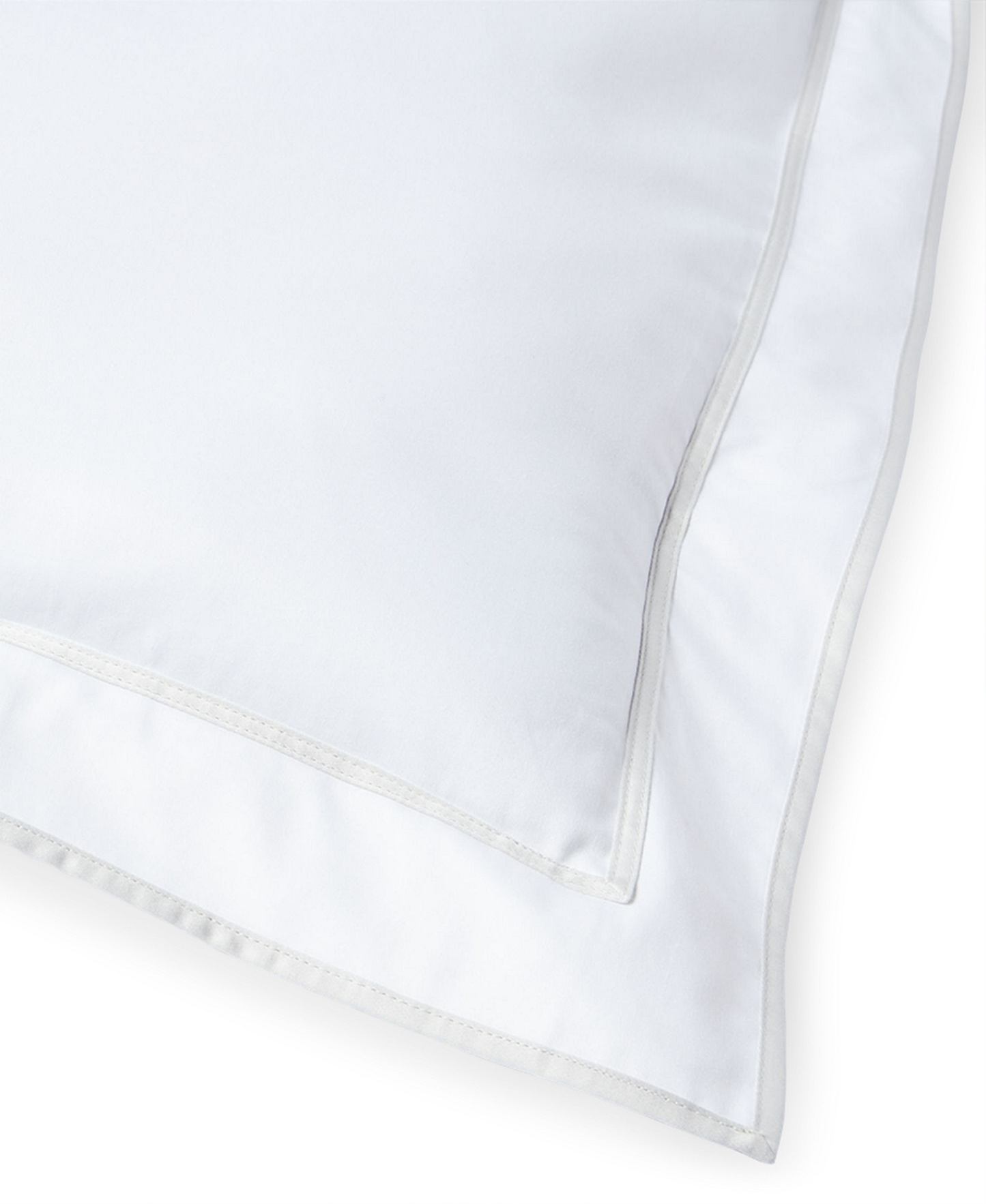 Lauren Ralph Lauren Spencer Sateen Border Duvet Cover, Full/Queen - Soft Grey