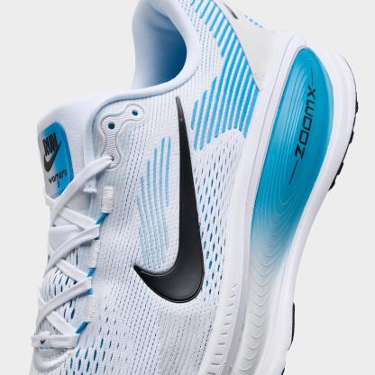 Men's Nike Vomero 18 Running Shoes - White/Blue Hero/Black