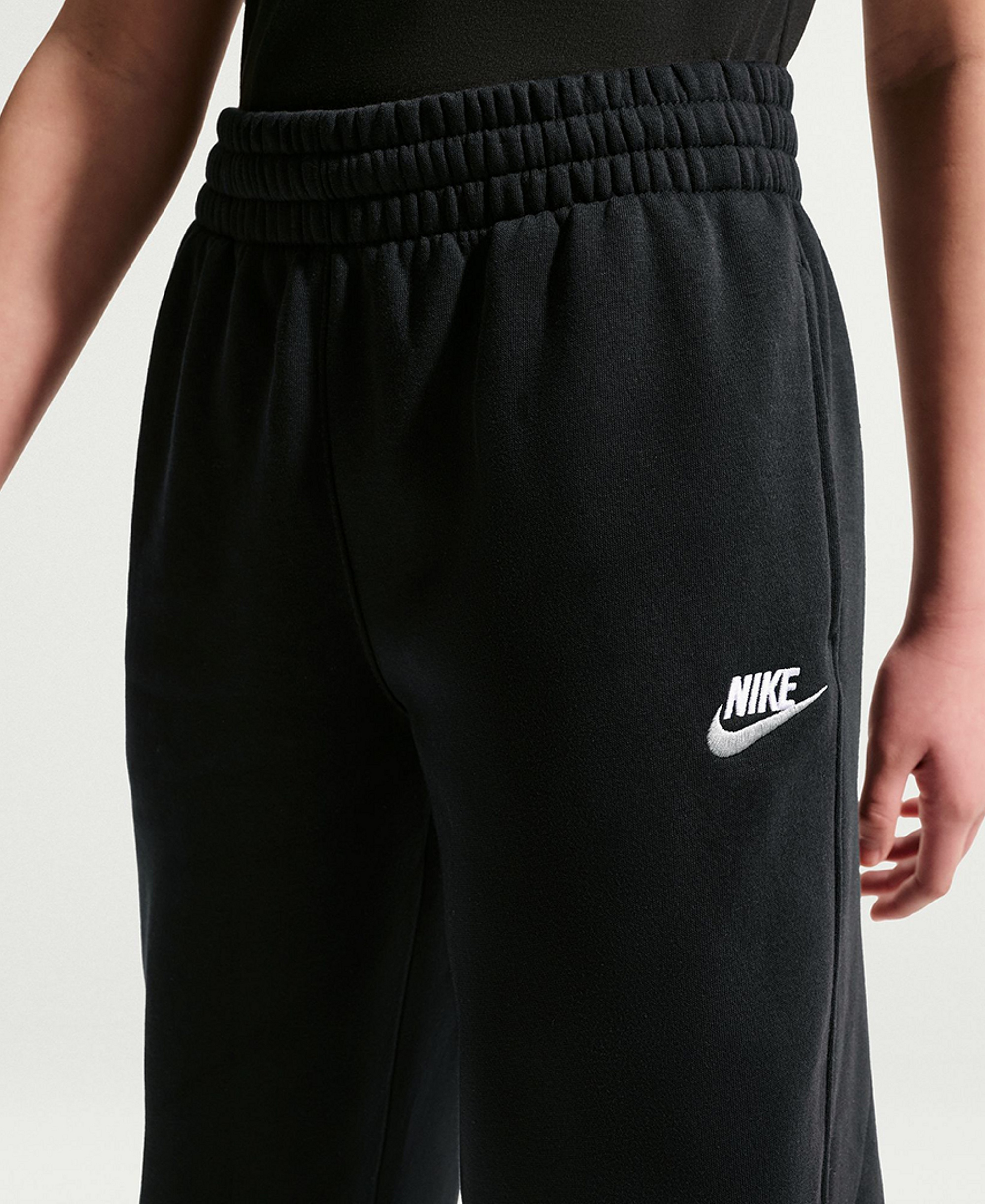 Nike Girls' and Boys' 7-20 Sportswear Loose Open-Hem Pants - Black/wlfg