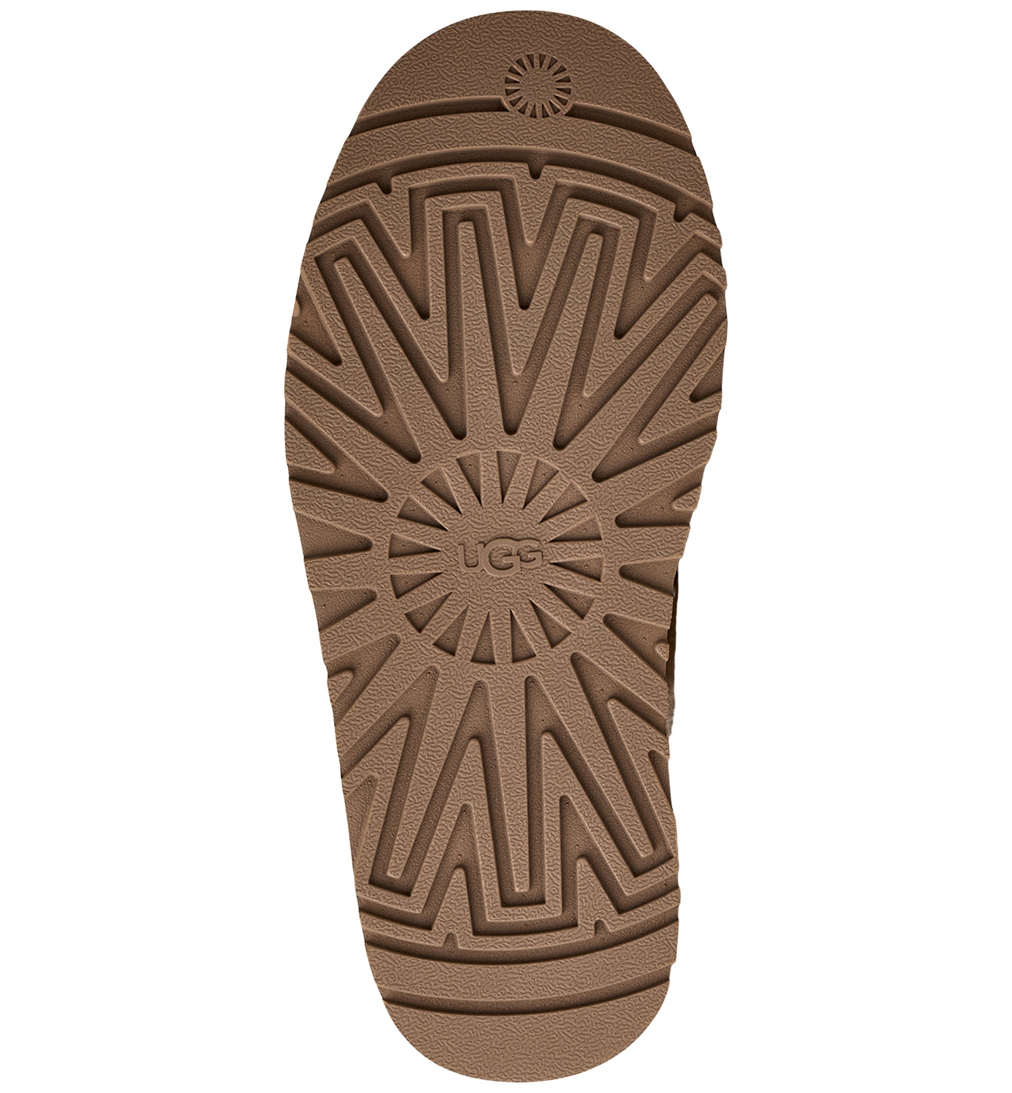 UGG® Women's Disquette Heritage Lace-Up Clog Slippers - Chestnut