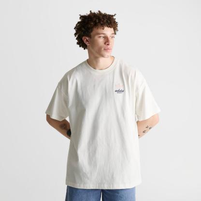 Men's adidas Originals Resort Graphic T-Shirt - Off White - view 3