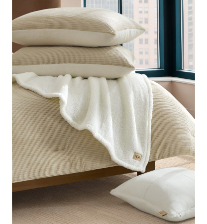 UGG® Brody Reversible Comforter Sets - Birch