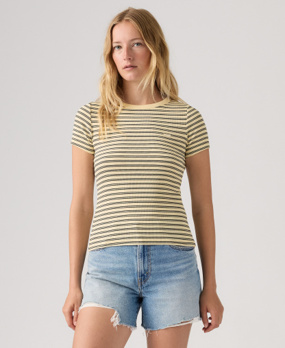 Levi's Women's Hayes Slim-Fit Short-Sleeve Crewneck T-Shirt - Kayleen St