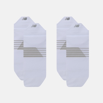 New Balance Pro Training Cushion Tab Socks 2 Pack, LAS25143WT