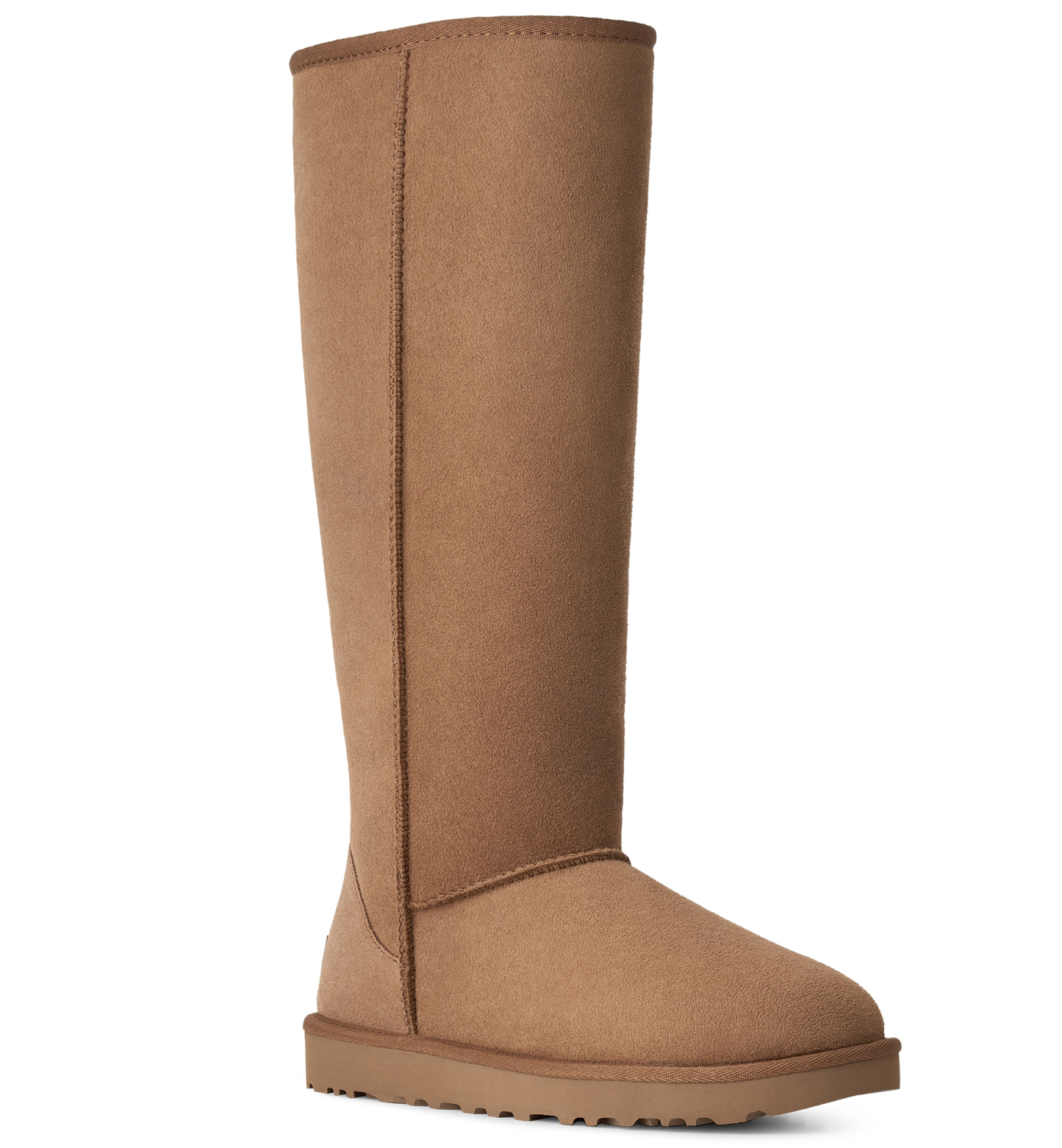 UGG® Women's Classic Ultra Round Toe Tall Boots - Chestnut