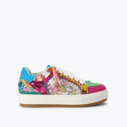 Kurt Geiger London Southbank Tag Sneaker - Multi Colored