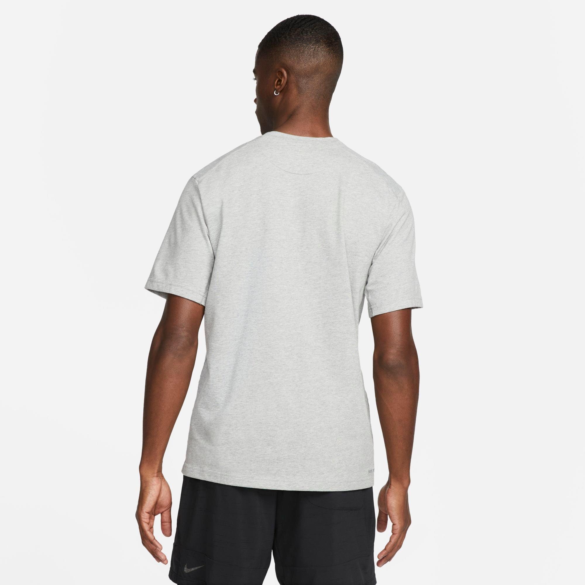 Men's Nithtke Dri-FIT Primary Versatile Top - Part 1 - Dark Grey Heather/Heather/Smoke Grey