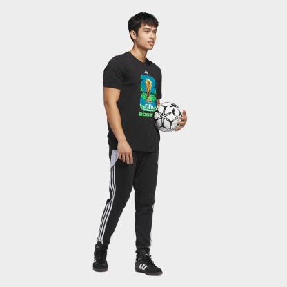Men's adidas Soccer FIFA World Cup 26™ Host City Boston Graphic T-Shirt - Black - view 2