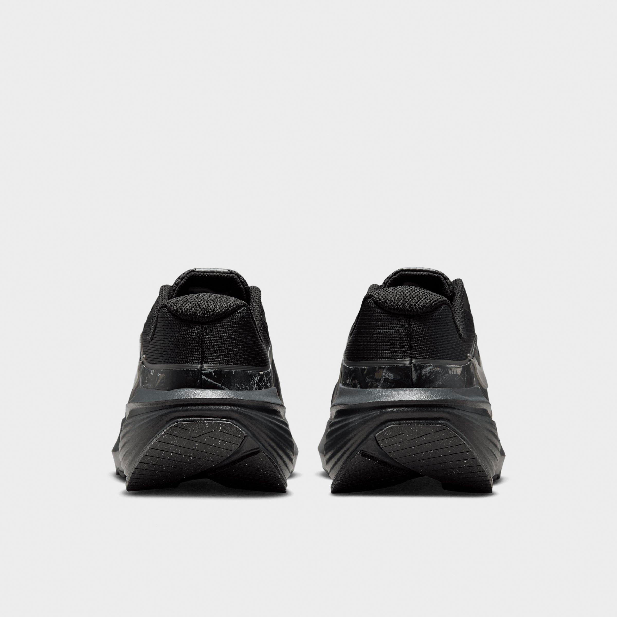 Men's Nithtke Downshifter 14 Running Shoes - Black/Dark Smoke Grey/Iron Grey/Metallic Dark Grey - Back view