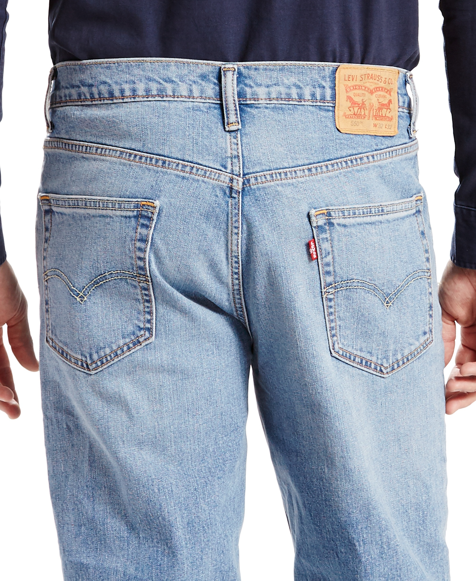 Levi's Men's Big & Tall 550™ Relaxed Fit Stretch Jeans - Clif