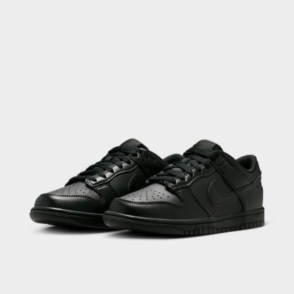 Big Kids' Nike Dunk Low Casual Shoes - Black (IU7766-009)
