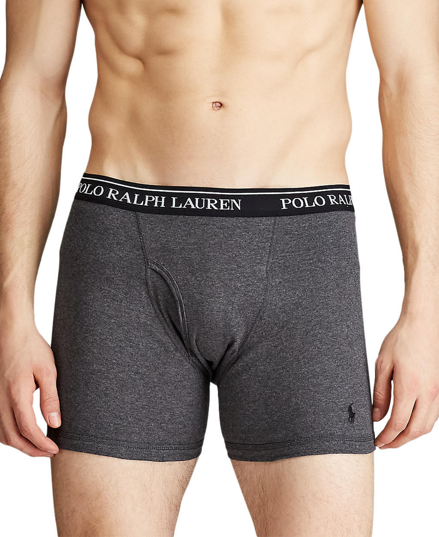 Polo Ralph Lauren Men's 5-Pack Classic Cotton Boxer Briefs - Andover / Polo Black