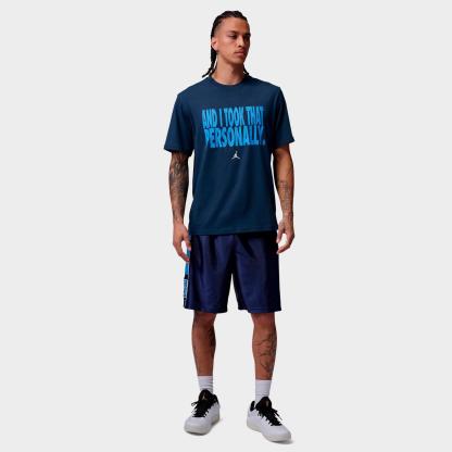 Men's Jordan Sport Dri-FIT And I Took That Personally T-Shirt - Midnight Navy/University Blue/White - view 2
