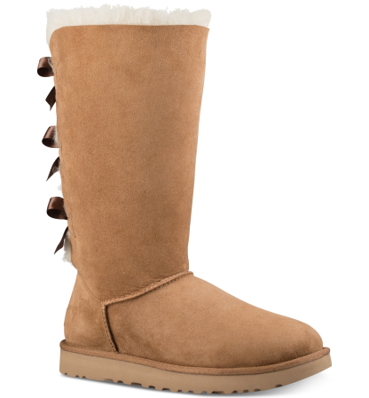 UGG® Women's Bailey Bow Tall II Boots - Chestnut