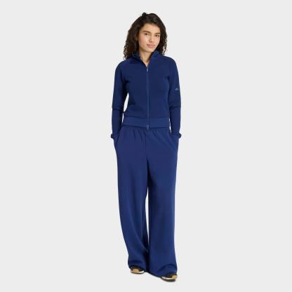 Women's adidas Sportswear Soft Lux Straight Leg Pants - Dark Blue