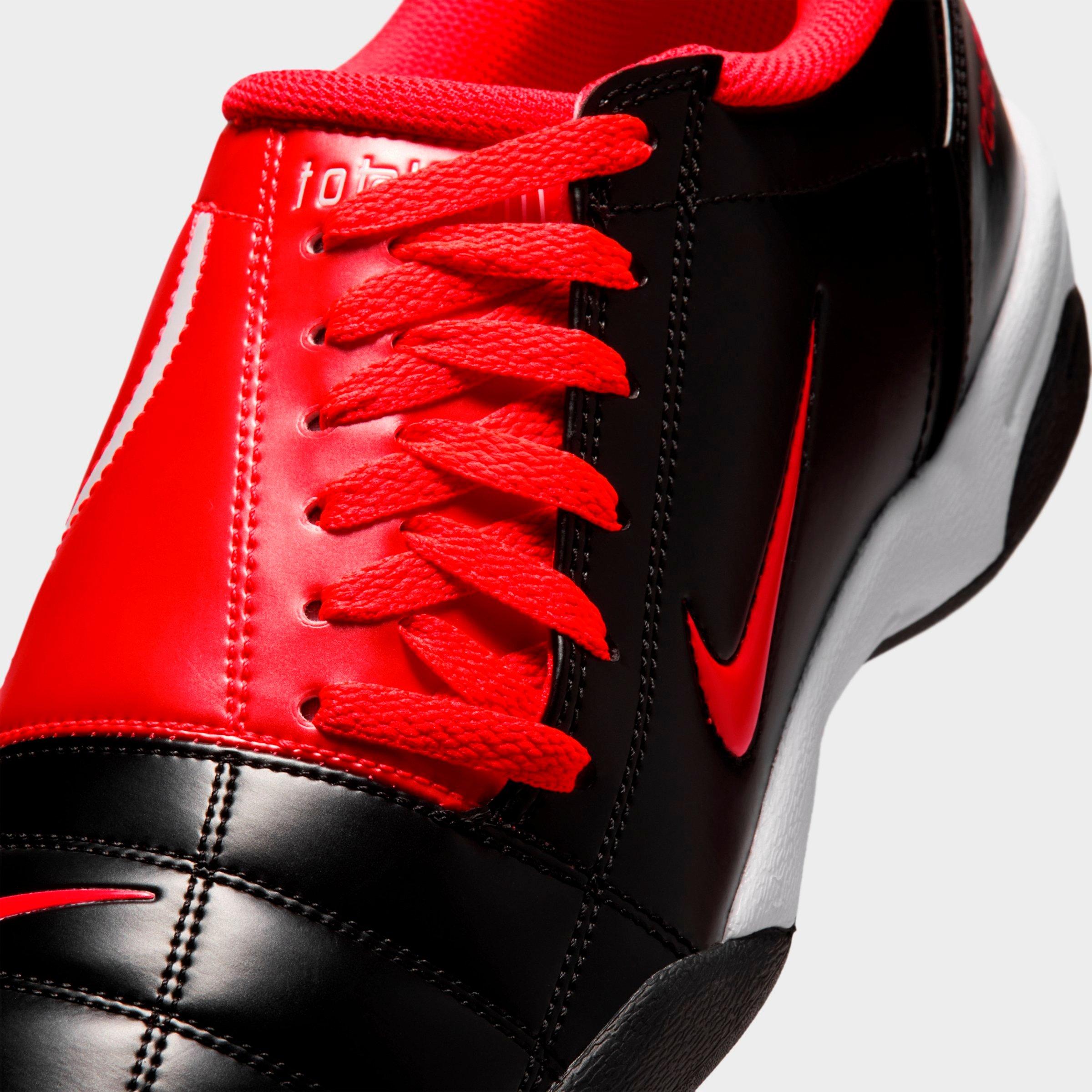 Men's Nithtke Total 90 Casual Shoes - Part 2 - Black/White/Black/Bright Crimson - Detail shot