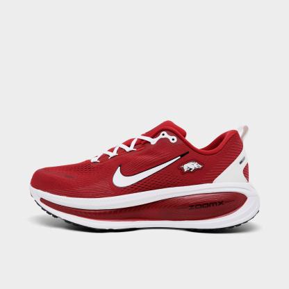 Men's Nithtke Vomero 18 Purdue Boilermakers Running Shoes - Part 1 - Team Crimson/White/Black (IQ6863-600) - Left shoe facing left. Outside of the shoe.