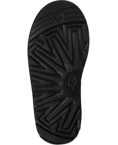 UGG® Kids Tasman II Clog Round Toe Slippers - Black