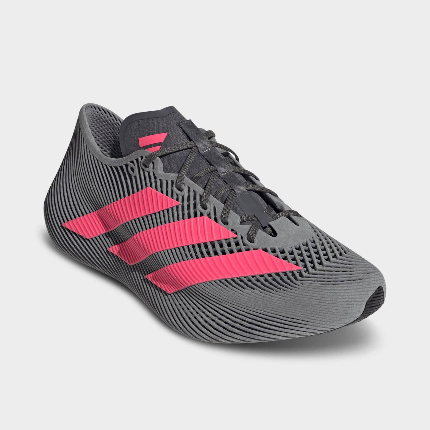 Men's adidas Climacool Laced Casual Shoes - Grey/Solar Turbo/Grey - Both shoes facing left