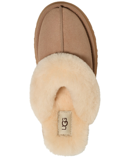 UGG® Women's Disquette Slip-On Clog Slippers - Sand