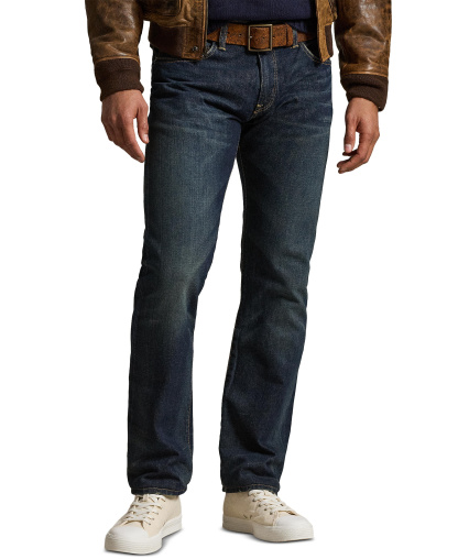 Polo Ralph Lauren Men's Hampton Relaxed Straight Jeans - Lightweight Morris Blue