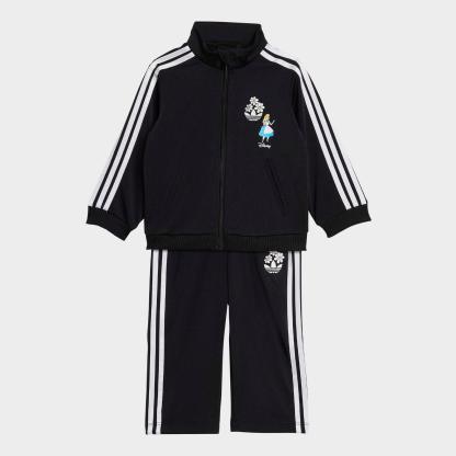 Infant and Toddler adidas Originals adicolor Firebird Track Suit - Black/White - view 1