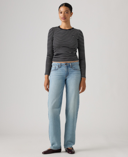 Levi's Women's Superlow Straight Jeans - Let Love I