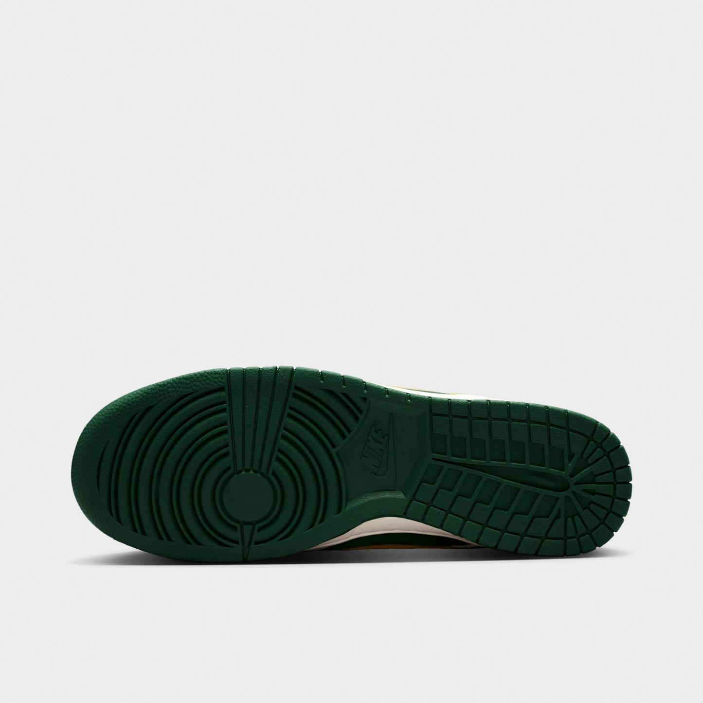 Men's Nithtke Dunk Low Retro Casual Shoes - Part 2 - Sail/Fir/University Red/University Gold - Bottom view