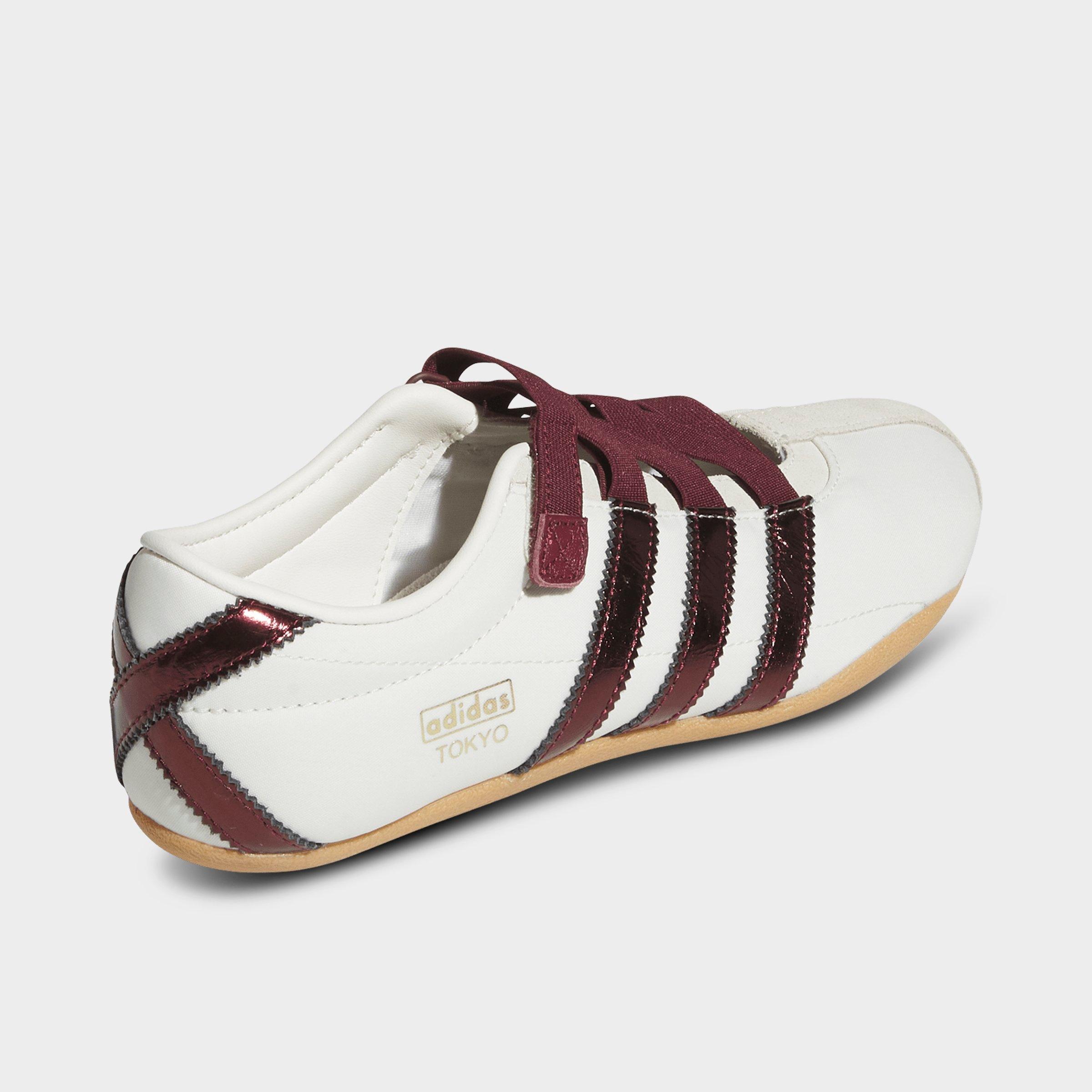 Women's adidas Originals Tokyo MJ Casual Shoes - Part 1 - Off White/Shadow Red/Gum - Back view