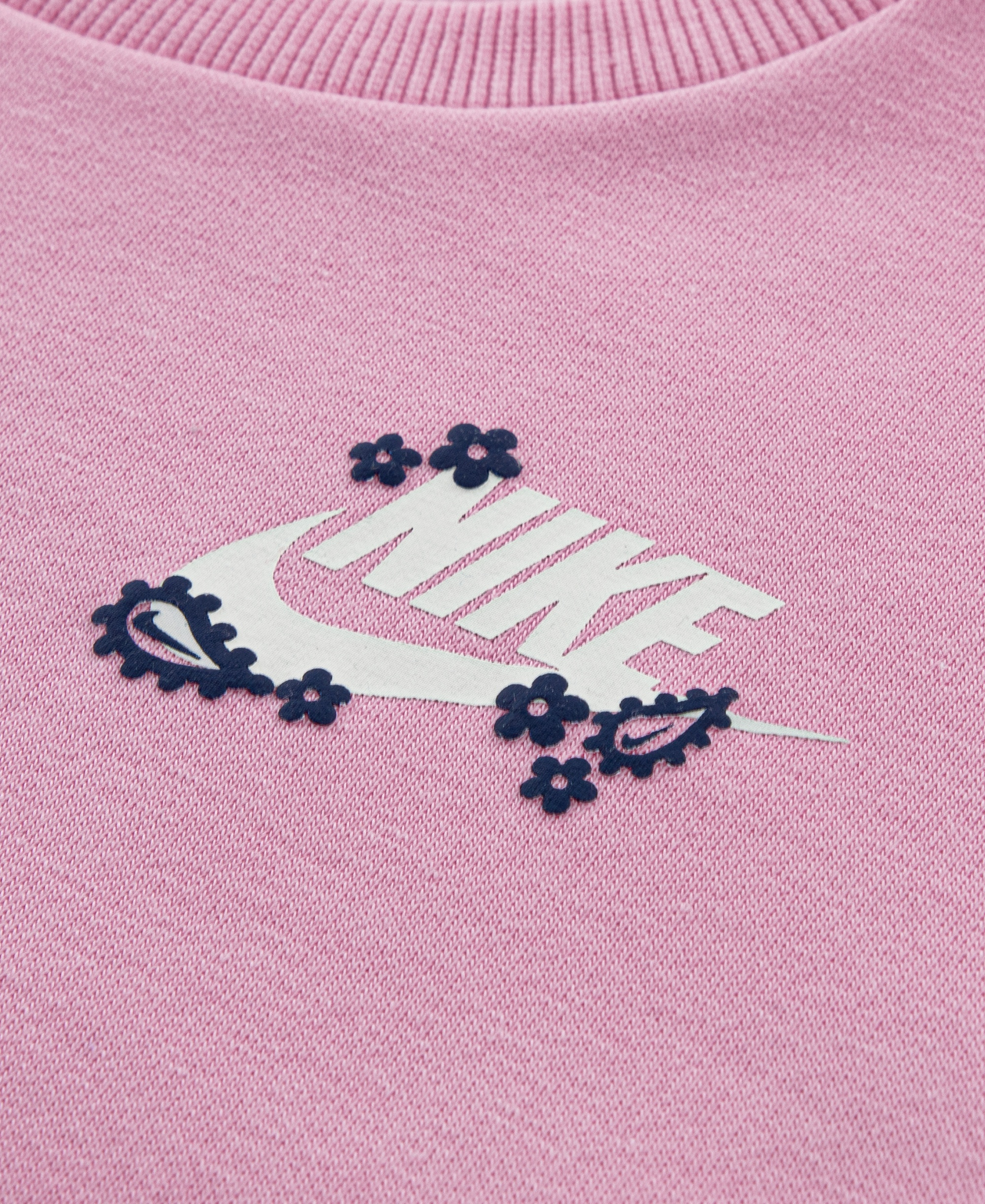 Nike Girls' 4-6X Ruffle Top and Flared Leggings, 2-Piece Set - Pink/Navy