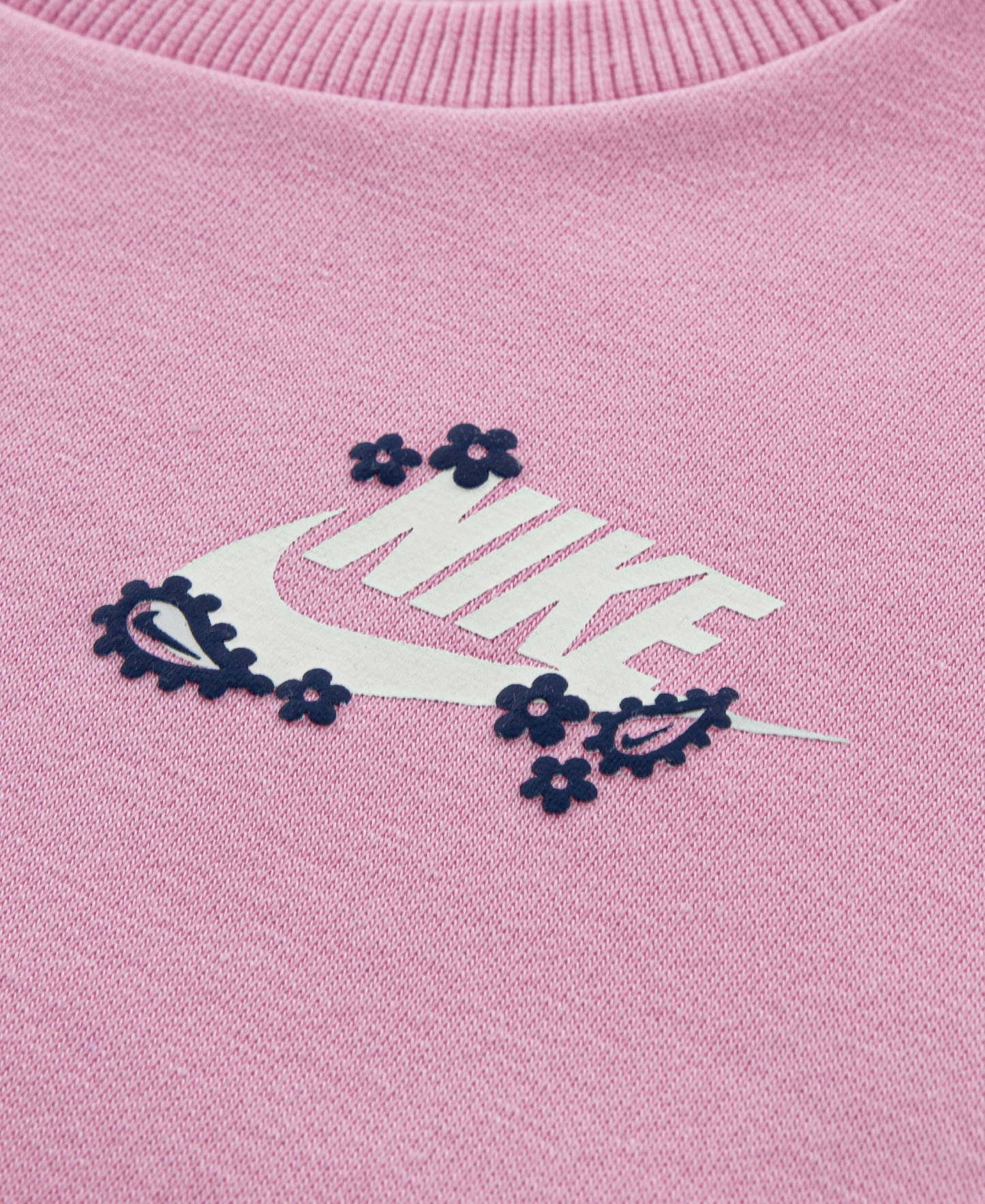 Nike Girls' 4-6X Ruffle Top and Flared Leggings, 2-Piece Set - Pink/Navy