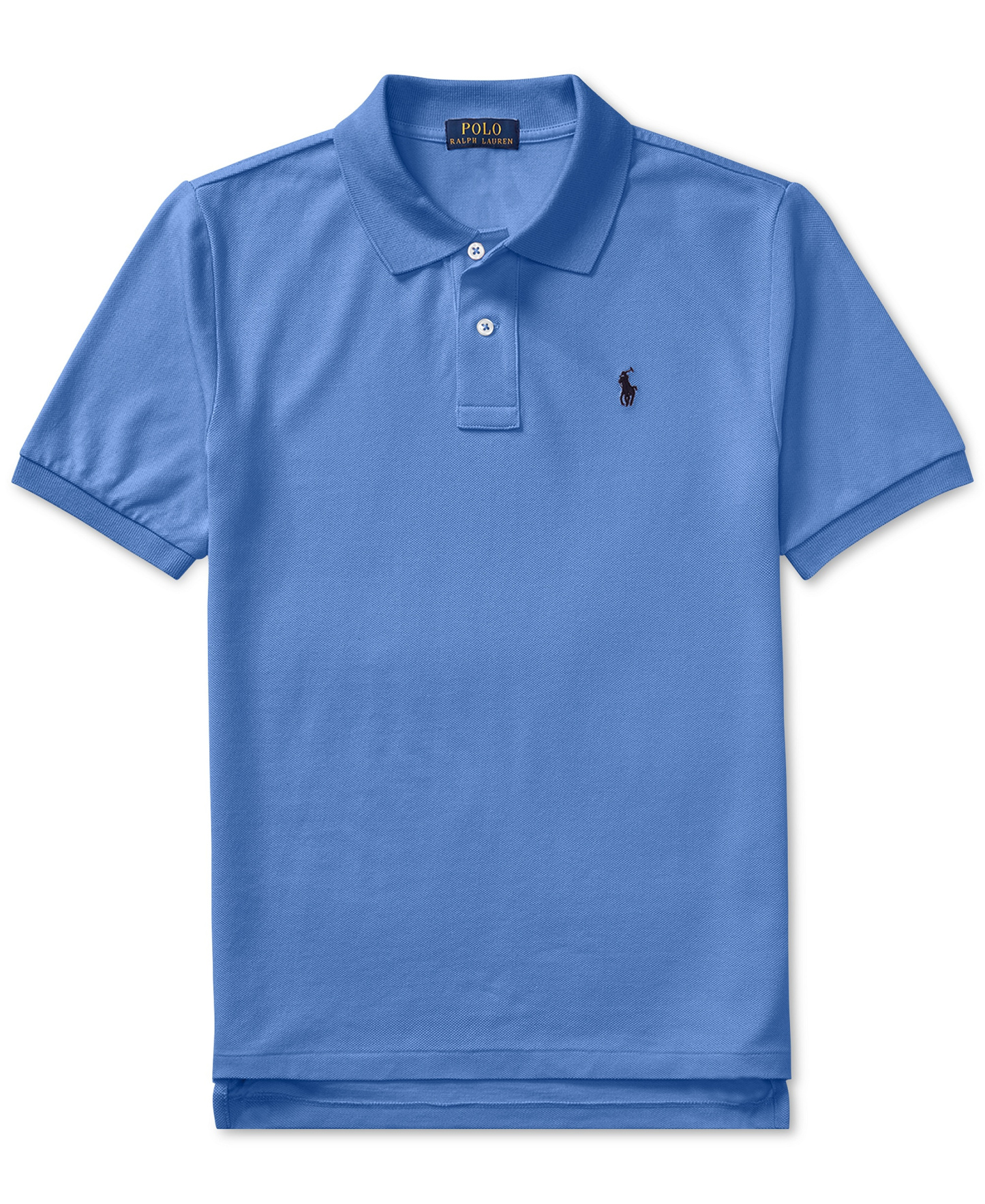 Polo Ralph Lauren 8-20 Boys' Cotton Mesh Logo Polo Shirt - Scottsdale Blue