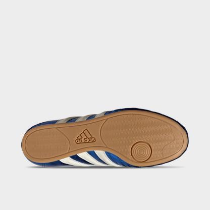 Women's adidas Originals Taekwondo Cow Print Casual Shoes - Royal Blue/Off White/Gum - Bottom view