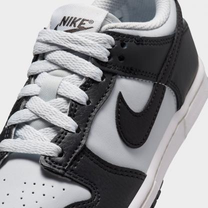 Little Kids' Nithtke Dunk Low Casual Shoes - Part 1 - Off Noir/Phantom/Sail/Black - Detail shot