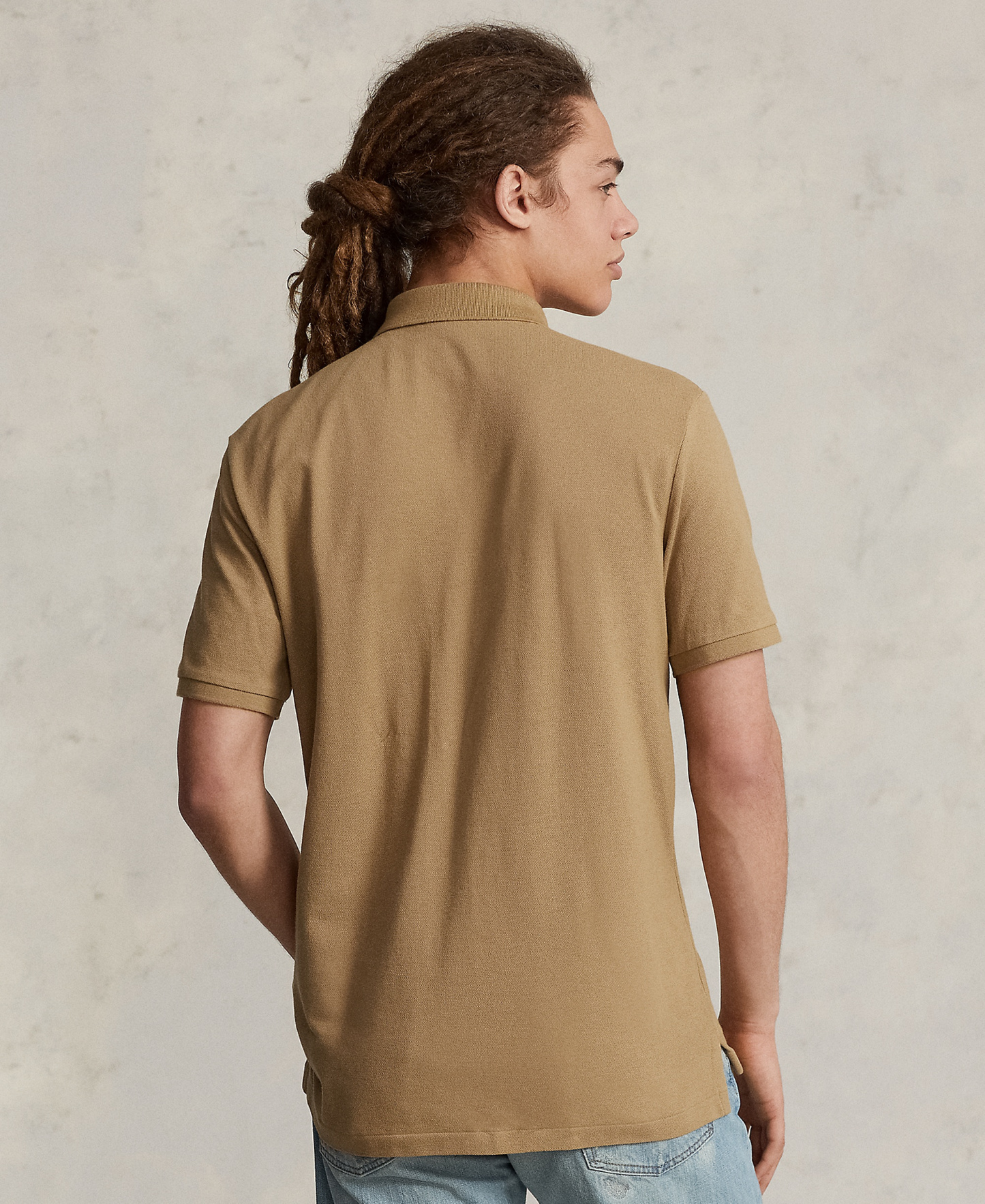 Polo Ralph Lauren Men's Classic-Fit Mesh Polo Shirt - Cafe Tan