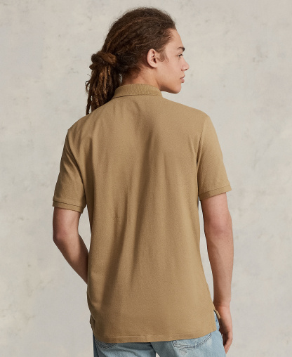 Polo Ralph Lauren Men's Classic-Fit Mesh Polo Shirt - Cafe Tan