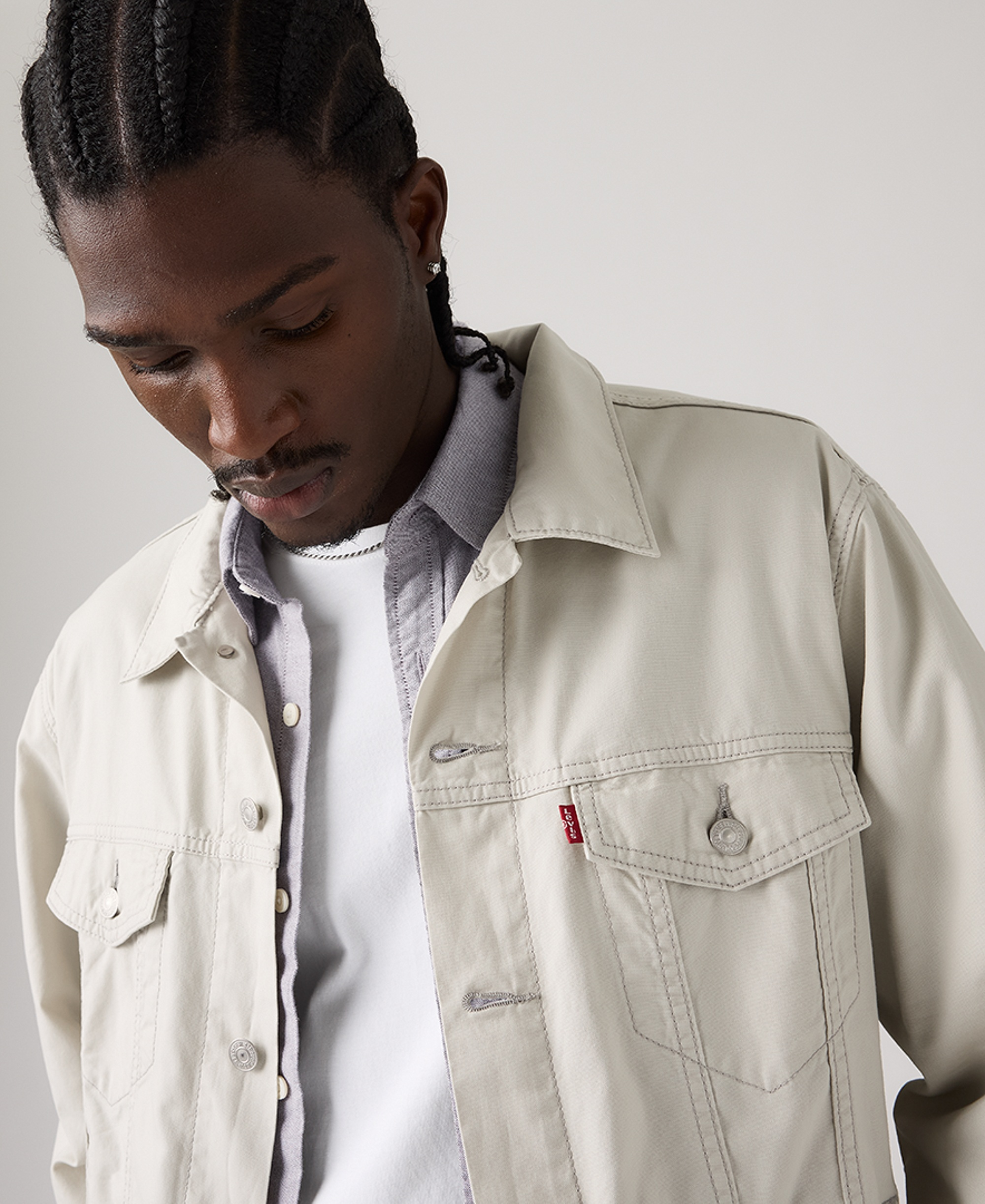 Levi's Men's Relaxed-Fit Trucker Jacket - Moonstruck