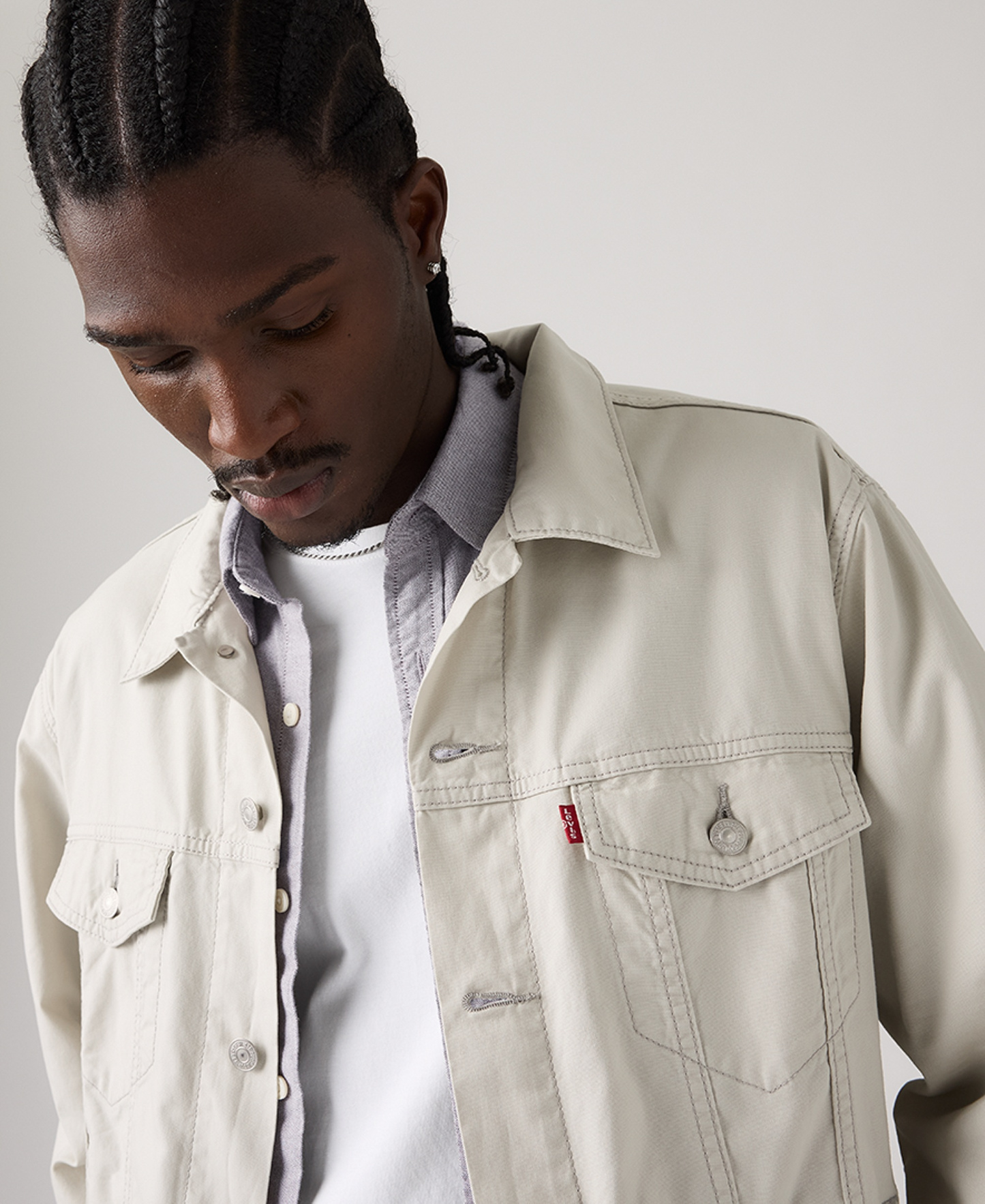 Levi's Men's Relaxed-Fit Trucker Jacket - Moonstruck