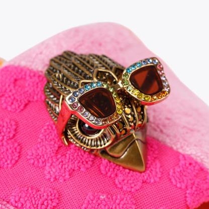 Kurt Geiger London Meena Eagle Slide - Multi Colored - view 6