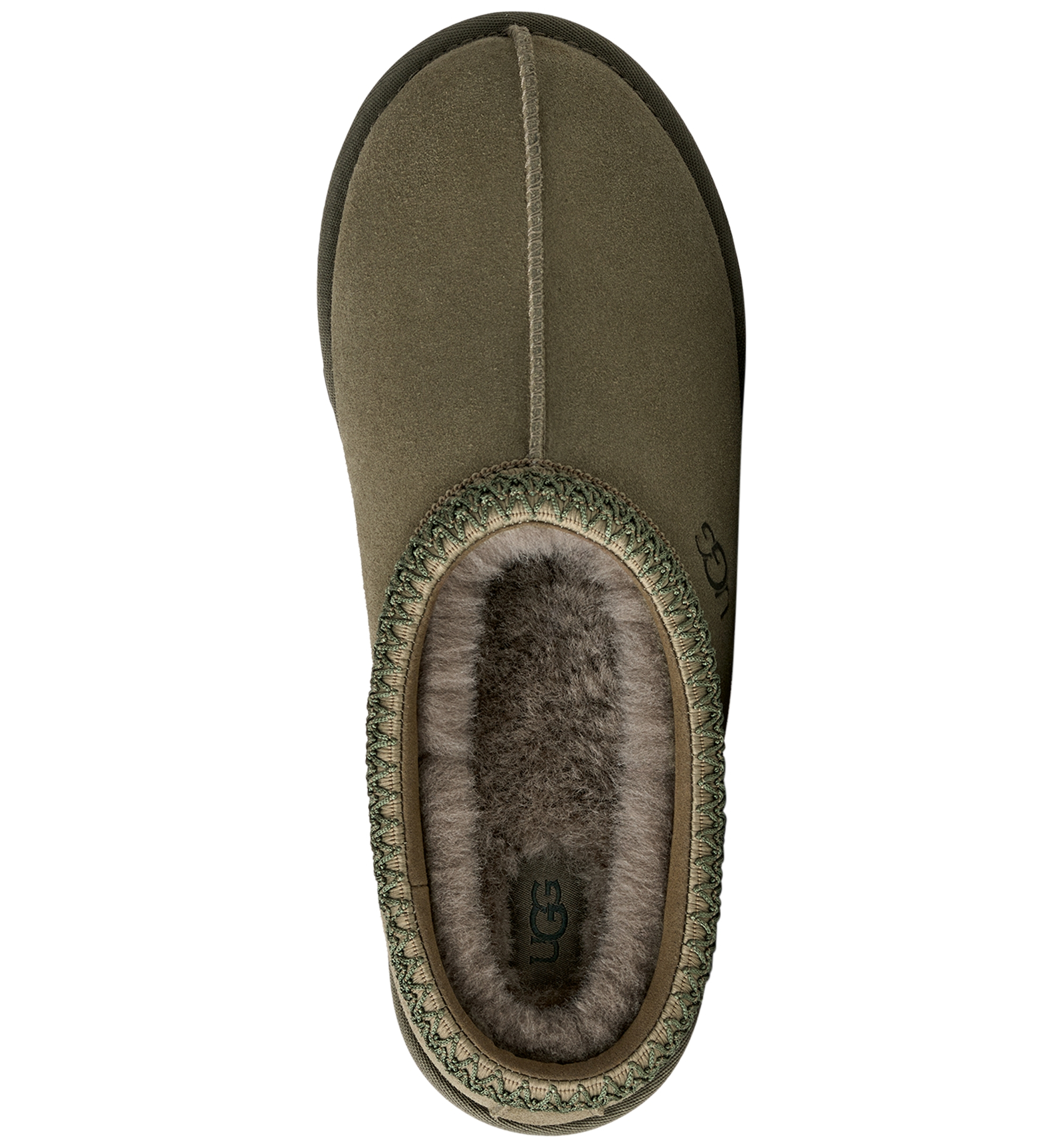 UGG® Men's Tasman II Round-Toe Slippers - Burnt Olive/Forest Night