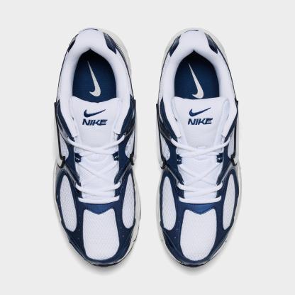 Men's Nithtke V5 RNR Casual Shoes - Part 2 - White/Midnight Navy/Metallic Silver/White - Top view