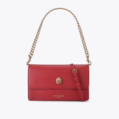 Kurt Geiger London Shoreditch Soft Sm Xbody - Red