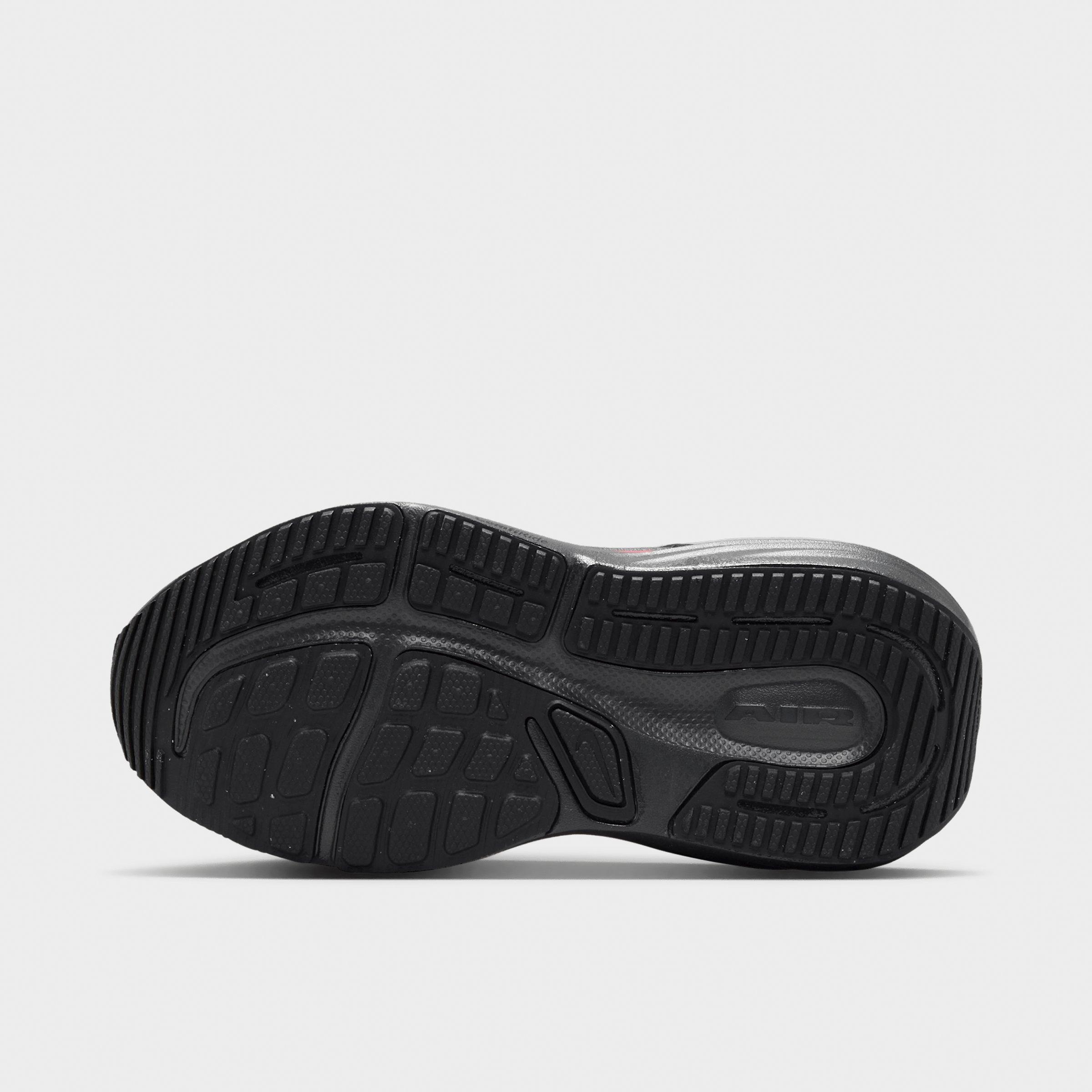 Little Kids' Nithtke Winflo 12 Road Running Shoes - Black/Red Orbit/Dark Smoke Grey/Black - Bottom view