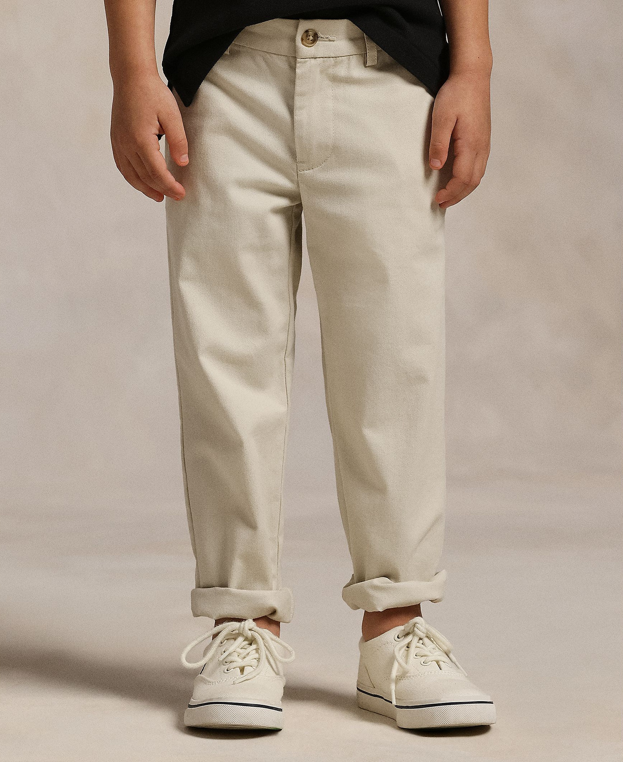 Polo Ralph Lauren Boys' 2-7 Straight-Fit Twill Pant - Basic Sand