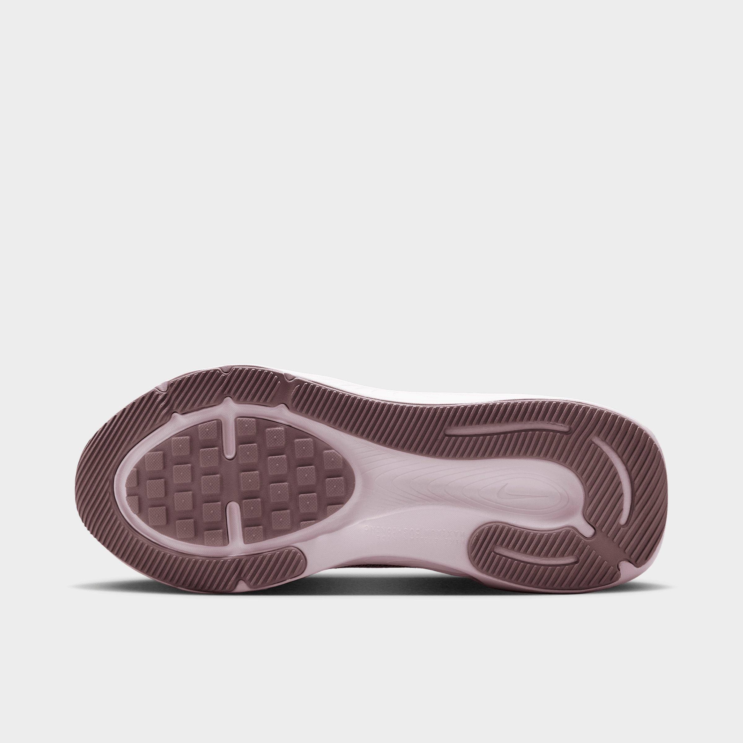 Big Kids' Nithtke Stellar Ride Running Shoes - Tattoo/Pink Foam/Light Violet Ore/Platinum Violet - Bottom view